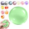 Hand Therapy Squeeze Balls Shapeable Pearlescent Ball Fidget Toy, Anxiety Relief Clear Stretchy Toys Fake Fruit Inside Stress Toy for Kids Adults