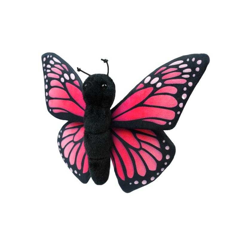 6 Stijlen Schattig Spinnen Bij Pluche Speelgoed Levensgetrouw Insect Lieveheersbeestje,Mier,Bidsprinkhaan,Vlinder Zachte Pop Kamer Decoratie Cadeau Voor Insecten Liefhebber