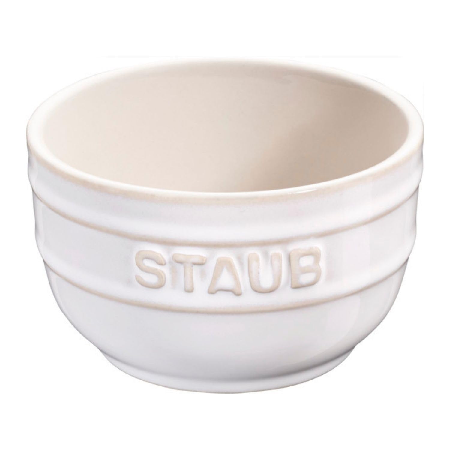 

Staub Round Ramen Dish, Ivory, 9cm Ceramic Small Bowl, Microwave Safe [Official Japanese Product] Dish 40511-859