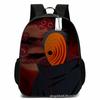 Naruto Peripheral Schoolbag Naruto Sasuke European and American Elementary and Middle School Students Backpack Cartoon Animation Computer Bag