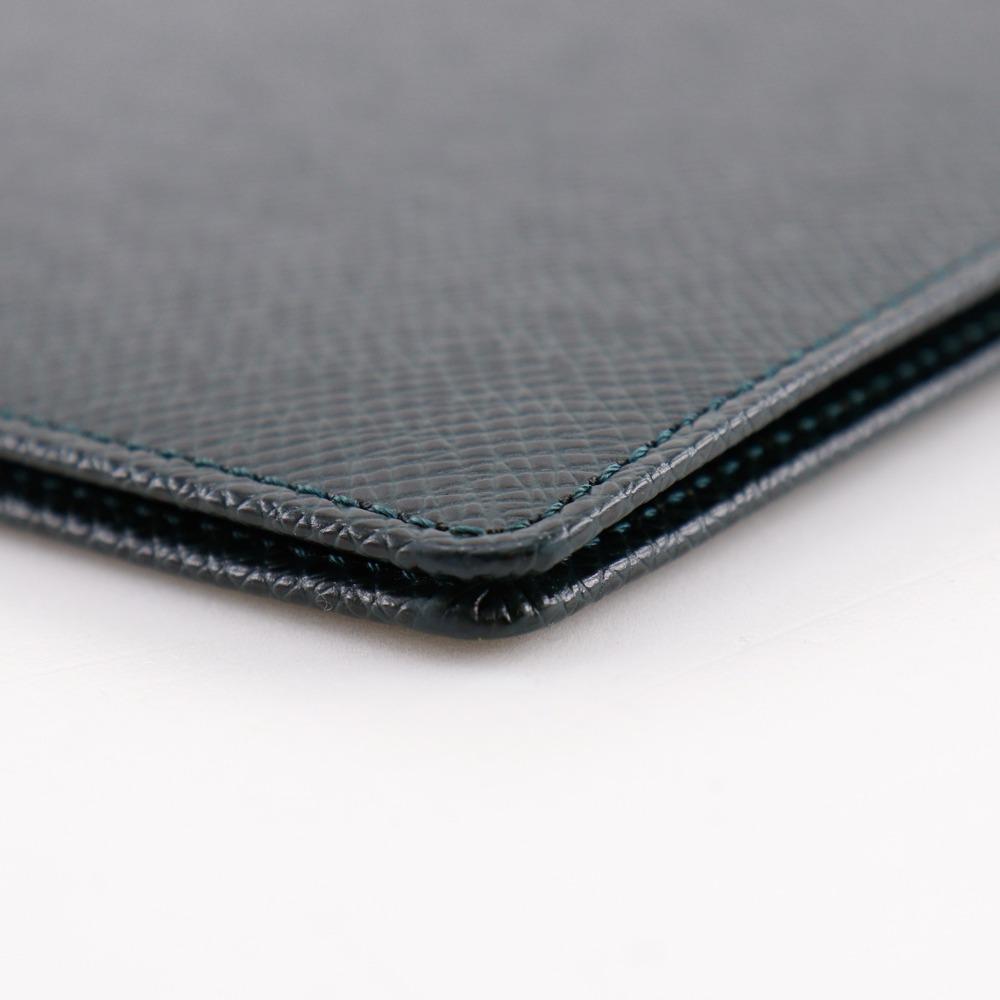 LOUIS VUITTON Agenda Bureau Notebook cover R20407 Notebook cover Epithea Deep green Taiga mens Used
