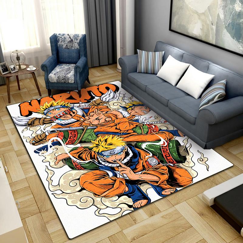 Anime-Naruto  Area Carpet for Living Room Bedroom Home Decor Cool Movie Mat Floor Mat -LXR43
