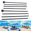 2Pcs Adjustable Length Outdoor Awning Support Poles Beach Tents Replacement Poles Shelter Canopy Rod Easy To Use