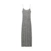 Za Autumn New Camisole Round Neck Sexy Slimming Dress Beads Decoration Underwear Style Dress 9204110