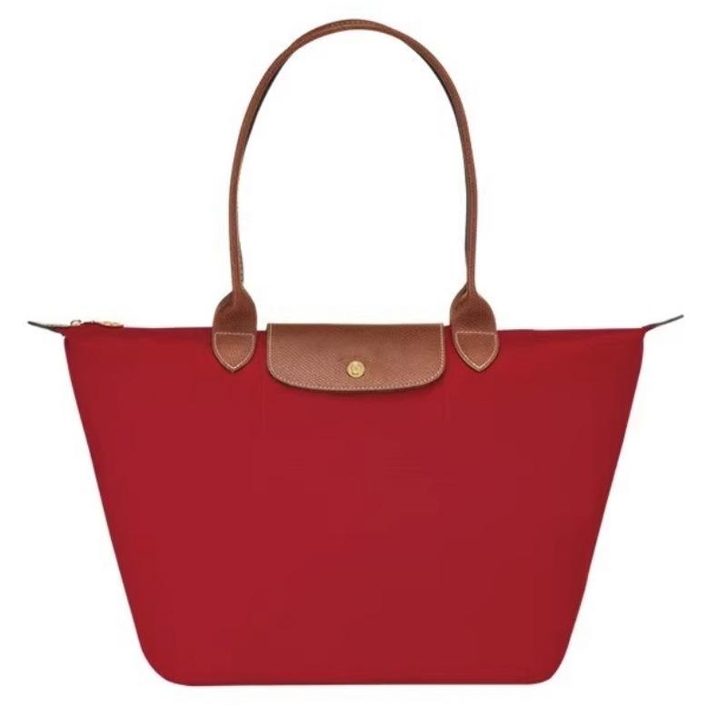 Borsa a sacchetto Leggera borsa tote pieghevole Borsa a tracolla per pendolari in nylon impermeabile di grande capacità borsa a mano