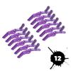 Purple - Hair Clip Hair Styling Discrimination Clip Hairdressing Tools 12