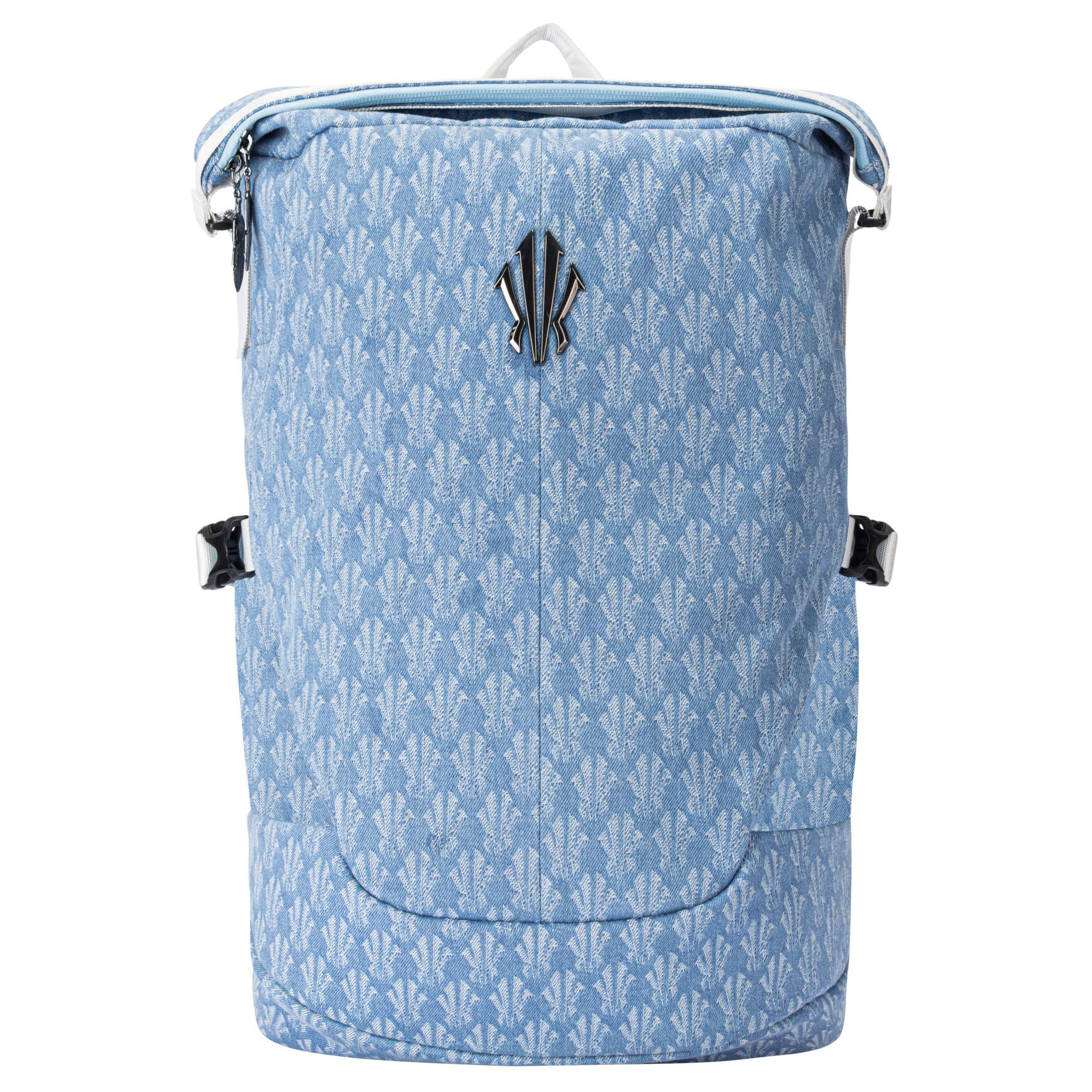 

Anta Kyrie Series Fashion Trend Versatile Fabric Backpack Unisex Backpack Light-Blue 192521155-2 Denim Light Blue