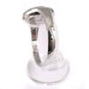 Laporte geschliffenes Glas Armbanduhr 164077 Damen Silber