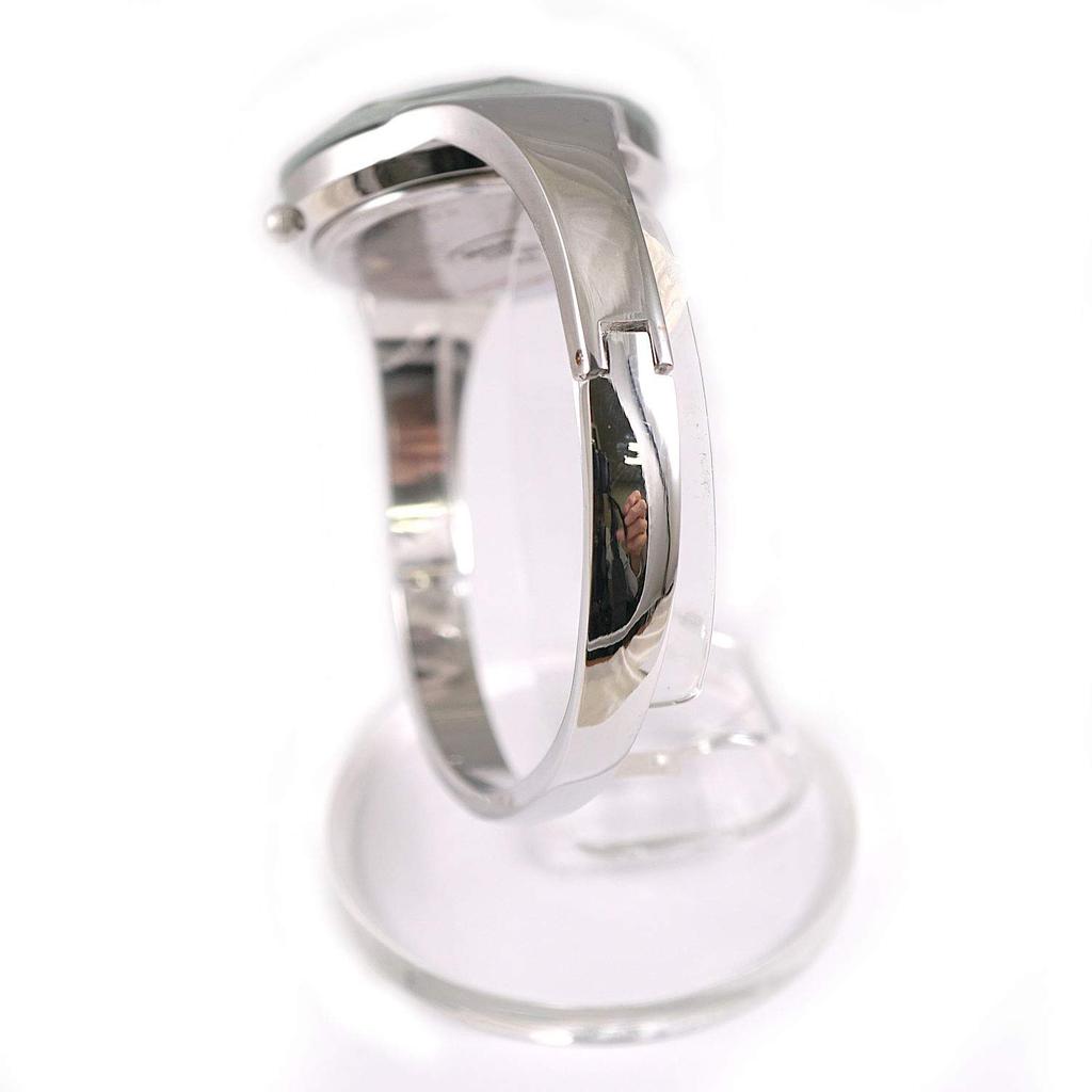 Laporte geschliffenes Glas Armbanduhr 164077 Damen Silber