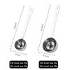 Stainless Steel Coffee Measuring Scoop Food Grade Multi Use Precise Markings for Home Baking Spice Measuring Use