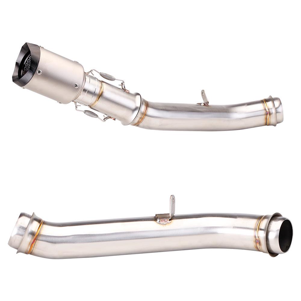 Stainless Steel Mid-Section Exhaust Pipe for 2014-2016 DUKE 1290 Motorcycle Modification