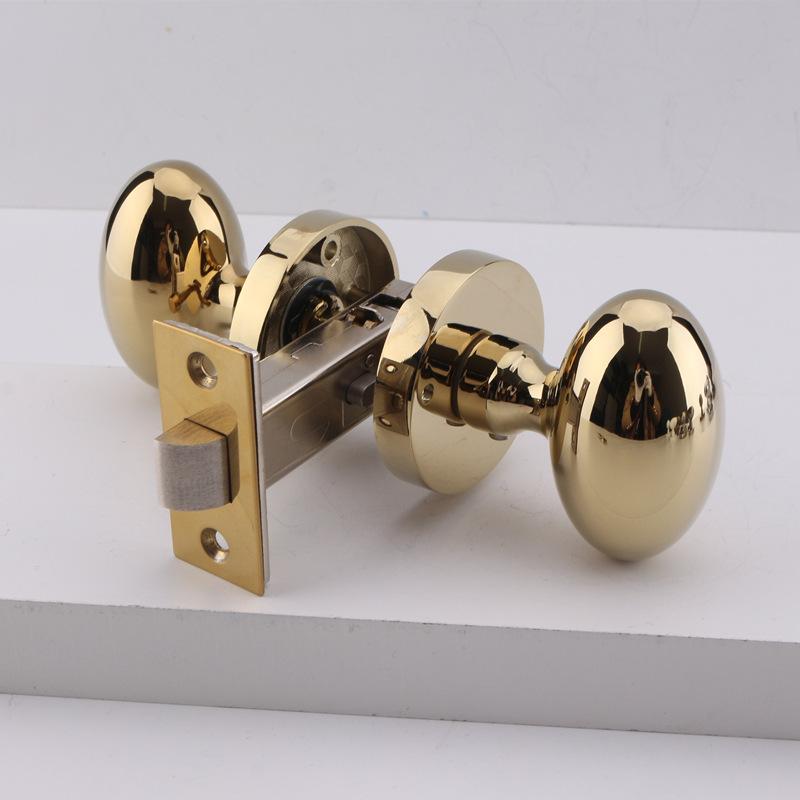 American Spherical Lock Indoor Gold Luxury