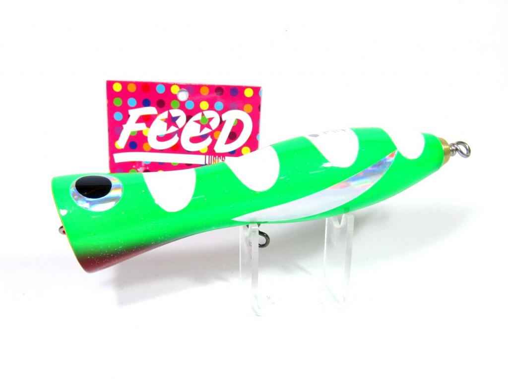 

Feed Lures Pin 100 Hand Made Wood Popper Плавающая приманка 100 грамм 20 (0020)