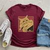 Vintage Cat Bite T Shirt Japanese Horror Anime Tshirt Horror Cat Tshirt Cats Crazy Shirts Unisex Retro Short Sleeve Tops