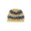 13MONTH Handmade Stripe Hairy Beanie (YELLOW)