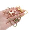 5/10Pcs Swivel Clasps D Rings Alloy Metal Lanyard Snap Hooks Clip Hook for DIY Keychain Bag Key Rings Jewelry Making Supplies