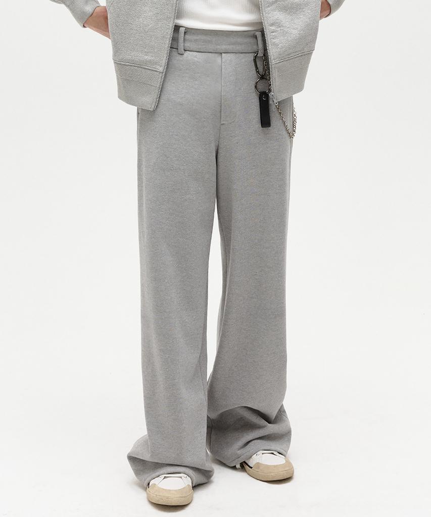 LMOOD Lea Sweat Slacks Melange Gray