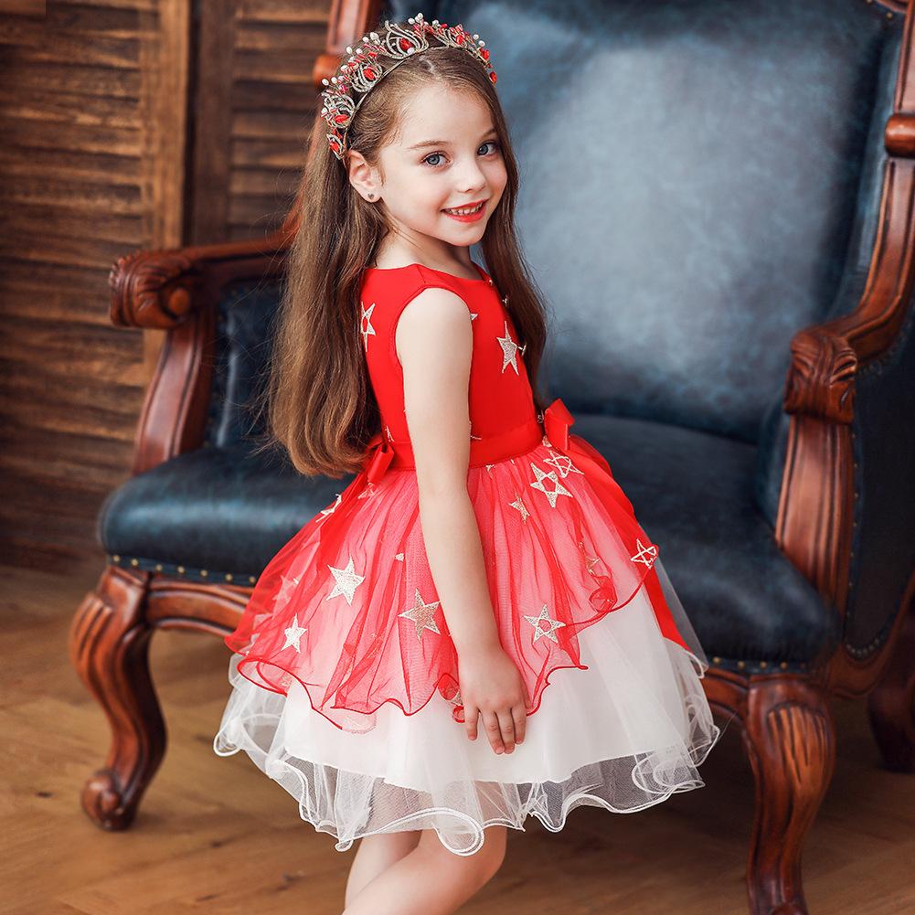 Dětské Dětské Princeznovské Šaty Sukně Dívčí Nepravidelná Síťovaná Tylová Tutu Červen 1 Dívčí Vystoupení