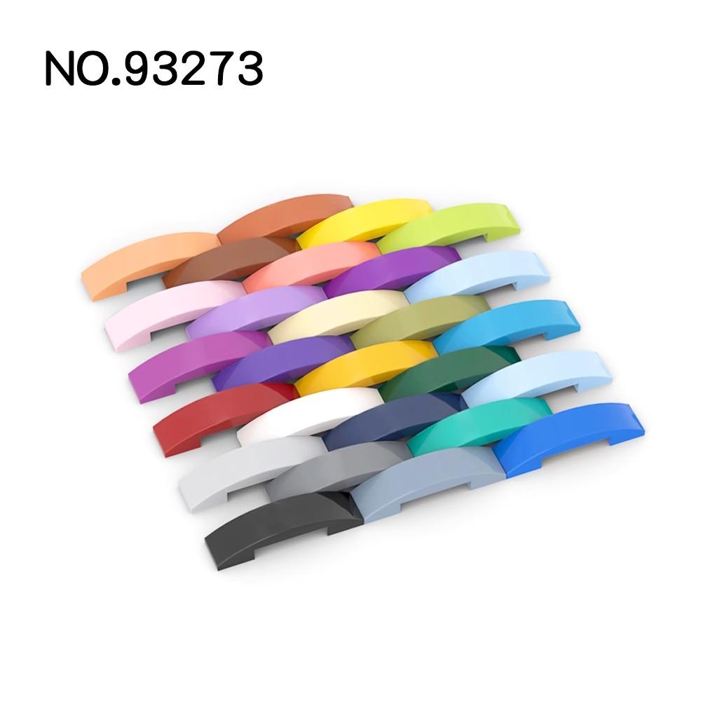 20 Stück MOC Teile 93273 Schräge Gebogen 4 x 1 Doppelt Kompatible Steine DIY Zusammenbau Bausteine Partikel Kinder Puzzle Gehirnspielzeug Geschenk