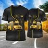 School Bus Driver Men's T-shirt 3D Print Casual Uniform Homme Summer O Neck Short Sleeve Oversized Unisex Harajuku Clothing 4XL