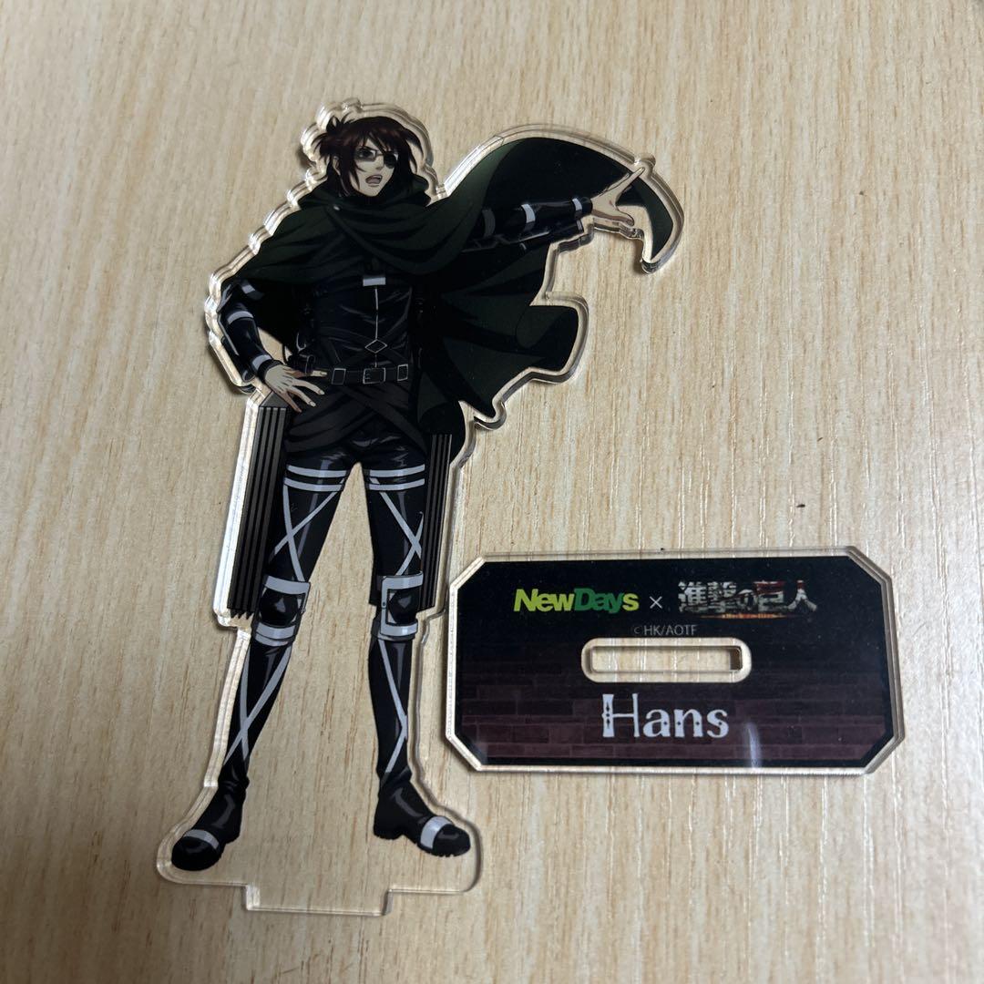 

[USED] Attack on Titan NewDays Limited Collaboration Hange Acrylic Stand