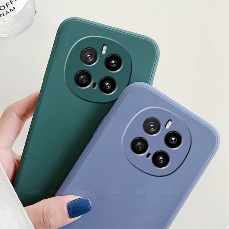 Für Honor Magic 7 Hülle Abdeckung Huawei Honor Magic 7 Capas Neu Flüssigsilikon Rückseite TPU Weiche Hülle Für Honor Magic 7 Magic7 Fundas