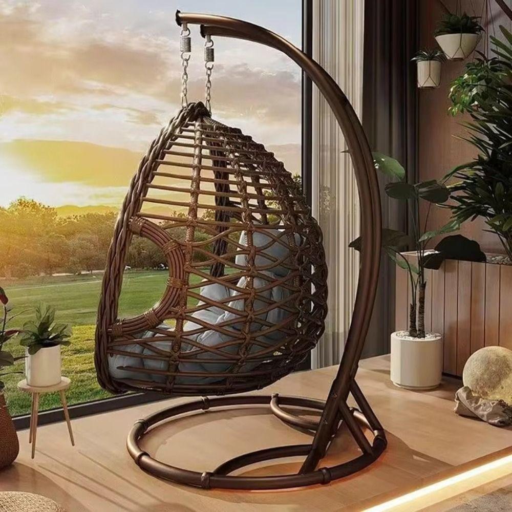 Rustproof Chair Hanging Kit 360 Degree Rotation Hammock Mounting Spring  Egg Hammock Chair