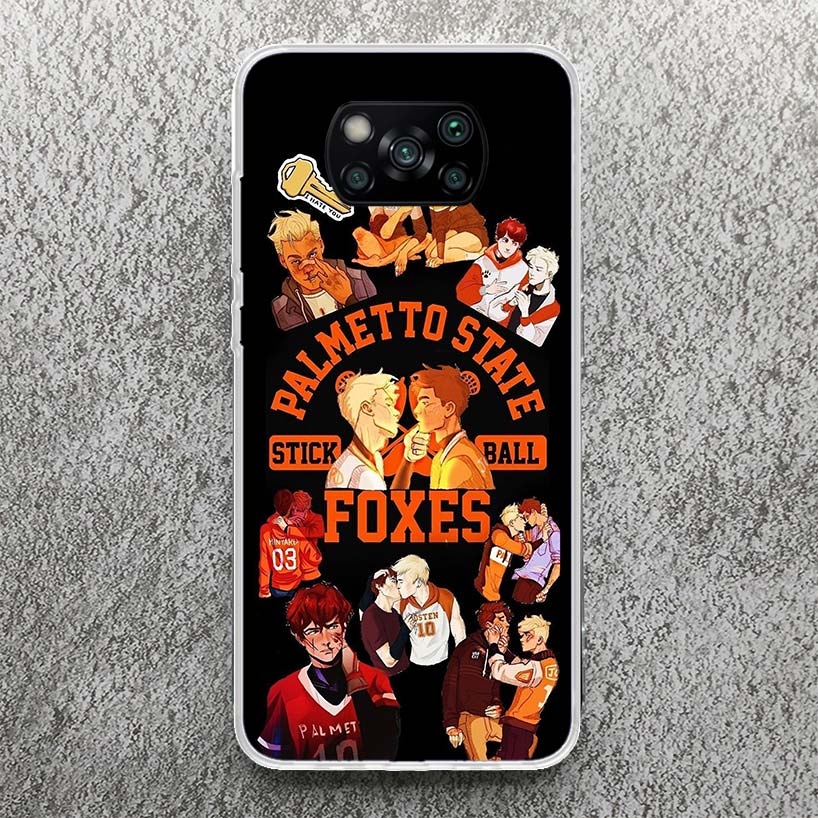Andreil All For The Game Palmetto State Foxes Print Soft Case for Xiaomi Poco X7 X6 X5 X4 X3 Nfc Phone Shell F7 Ultra F6 F5 Pro