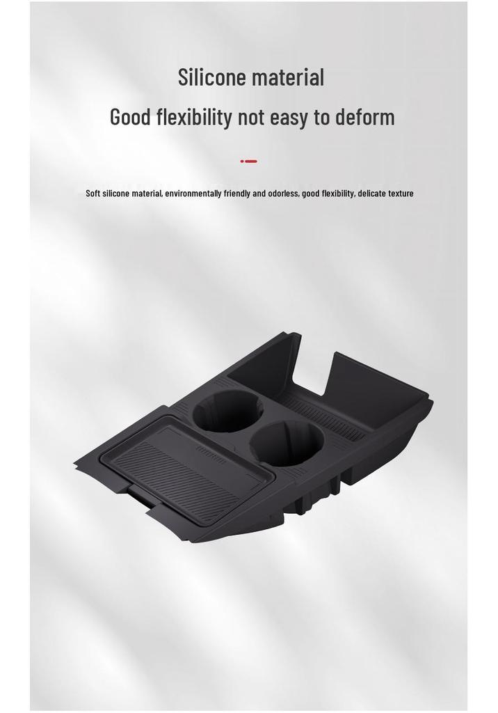 Fits 25 Geely Haoyue L Models: Silicone Center Console Storage Box & Organizer