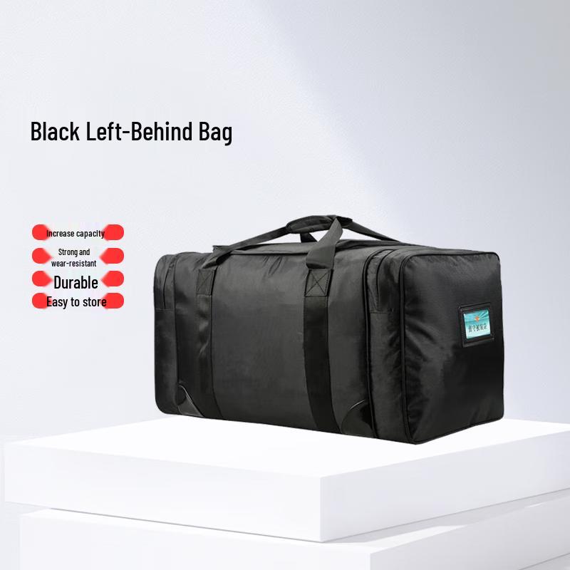 

Shenlang Gongzi Black Waterproof Canvas Travel Holdall