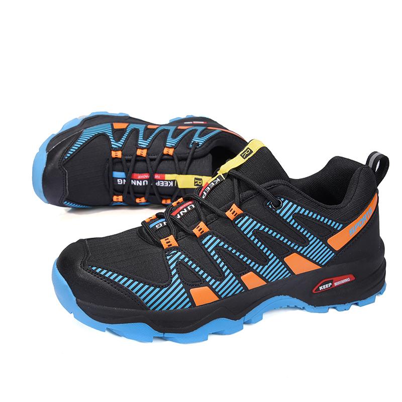 New Men'S Mountaineering Shoes, Cycling Shoes Solomon Outdoor Tourism Hiking Shoes Breathable Lightweight Anti Slip Shoes