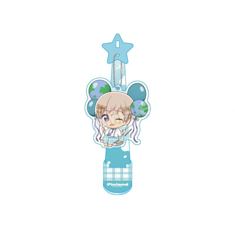 

Hetalia Finland Barunko Stand Keychain WorldStars