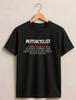 Motorcyclist Noun Definition T-Shirt, Cafe Racer Vintage Biker Moto Rider Tee