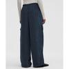 Lululemon Matte Satin Relaxed Fit Mid Rise Cargo Pant True Navy