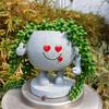 Resin Face Planter Pots Creative Head Flower Pots Succulent Planter Cute Plant