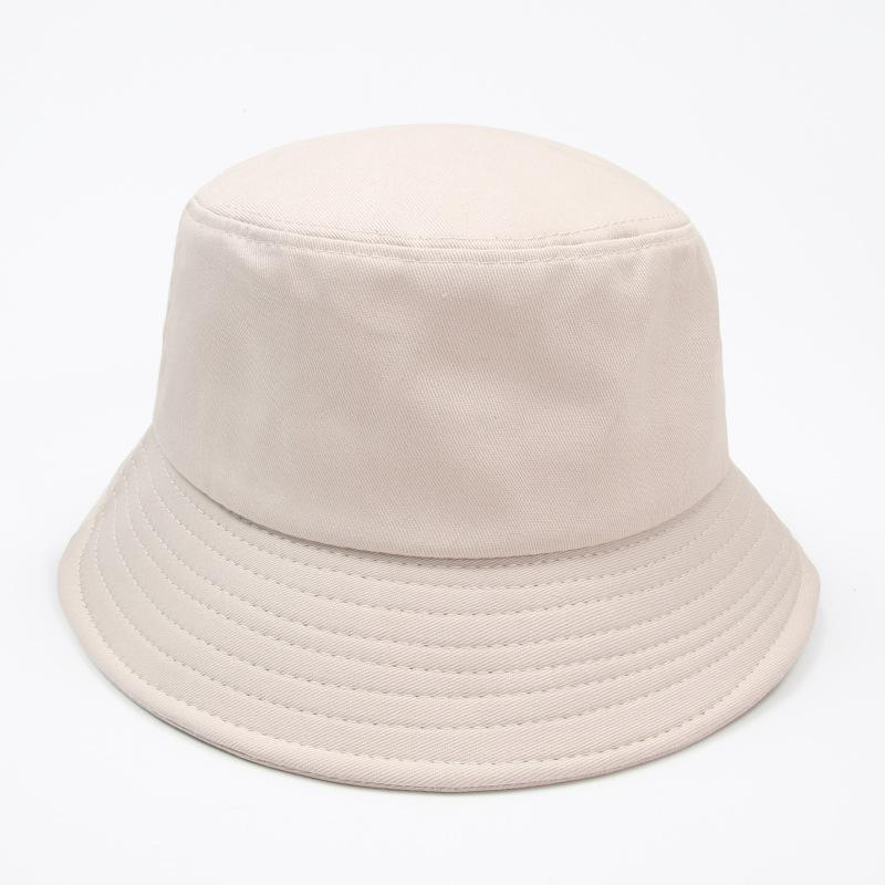 New Hat Big Head Circumference Hat Men's and Women's Cotton Light Board Bucket Hat Large Size Basin Hat Big Round Face Hat