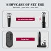 Electric Bottle Opener Household Wine Set Driver Red Wine Automatic Electric Bottle Opener With Charging Base Wine Lover Kitchen