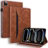 For iPad Pro 11 (2024) Case Card Slot PU Leather Stand Tablet Cover