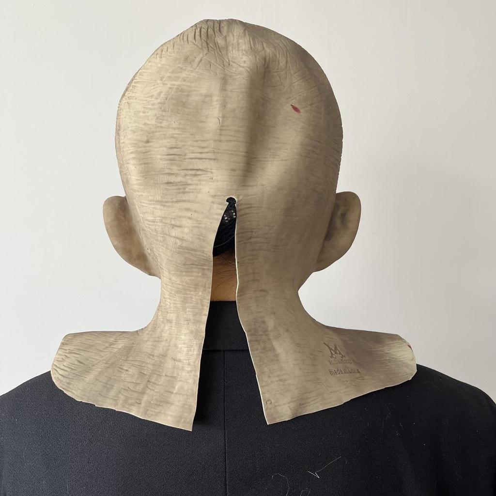 Glugă realistă din latex cu sângerare mască craniu înfricoșătoare