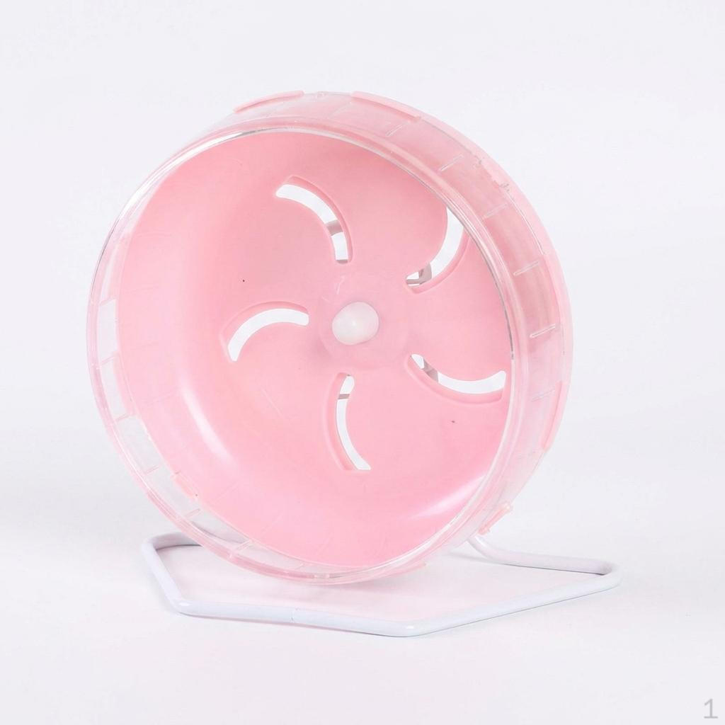 Hamster Wheel with Stand, Running for Exercise, Silent Syrian Running, Quiet