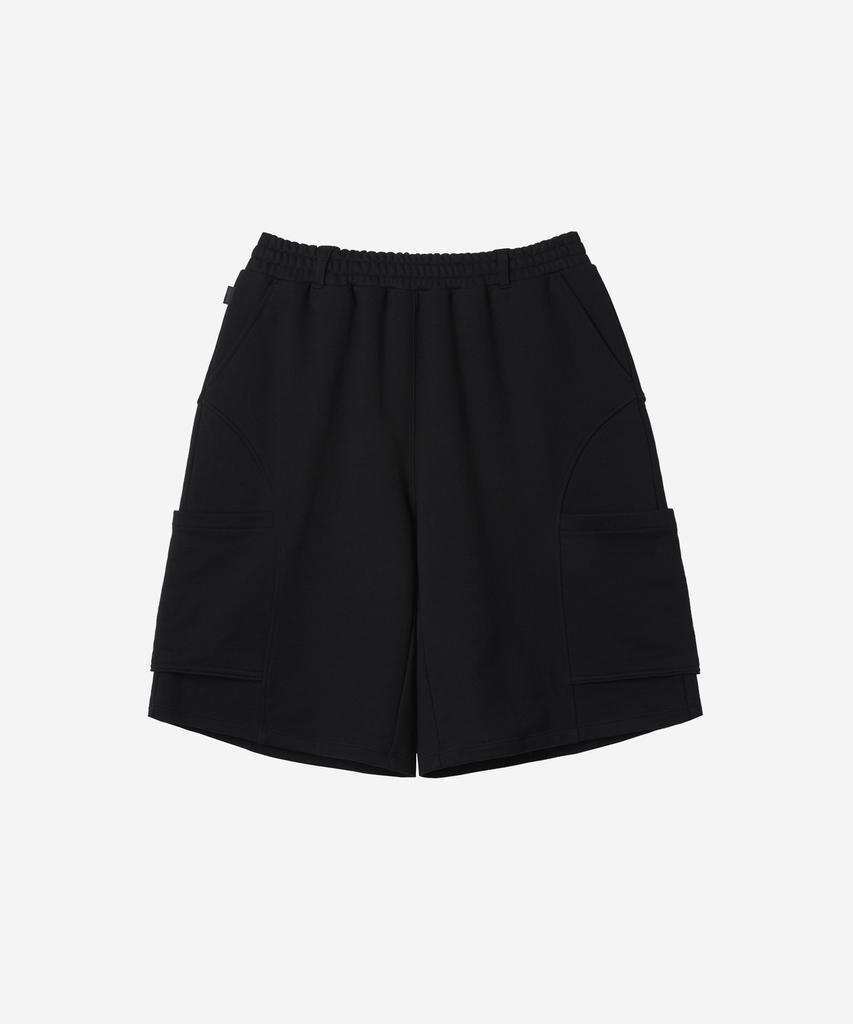 NODE LABS Dev:11 Bermuda Sweat Shorts_Black