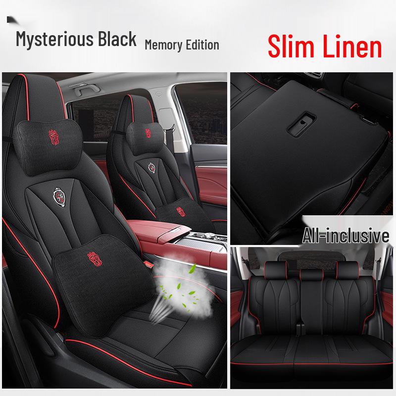 ZFL Leather Sports Seat Cushion for Changan CS75PLUS - All-Season Car Seat Cover