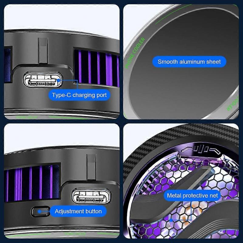 Magnetic Cell Phone Cooler Mobile Phone Game Cooler Magnetic Radiator