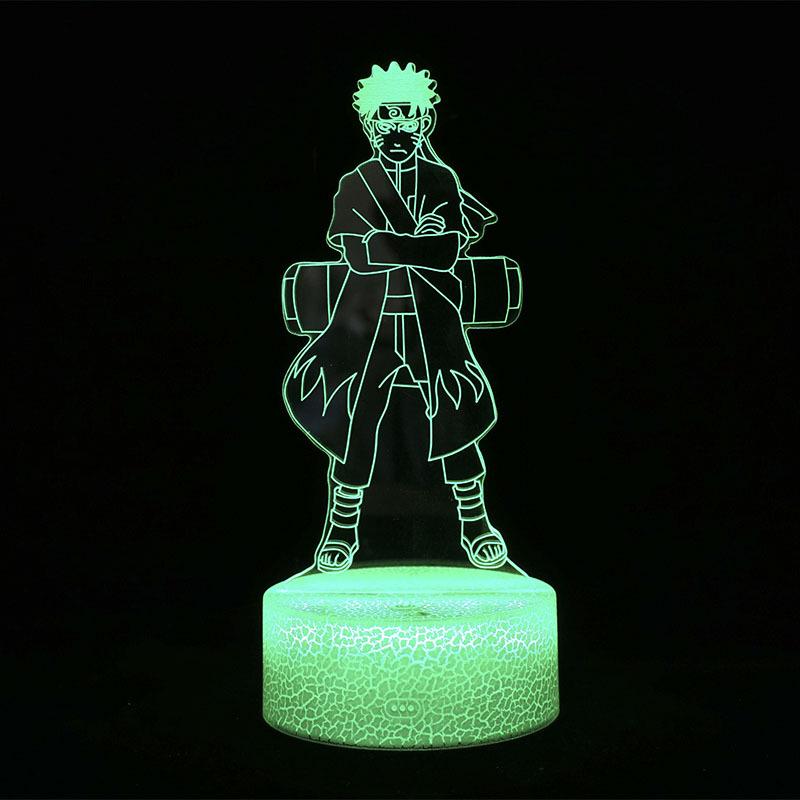 Anime Cartoon Character LED Night Light with Remote Control for Decorative Projection and Bedside Ambiance, Perfect Birthday Gift.