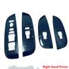 RHD Interior Accessories For Honda ZR-V ZR V ZRV - Car Door Armrest Window Switch Panel Cover Trim Door Frame Decoration