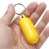 Yellow/White Color Kayak Floating Keyring Fender Buoyant Key Ring Marine Sailing Boat Float Canal Keychain