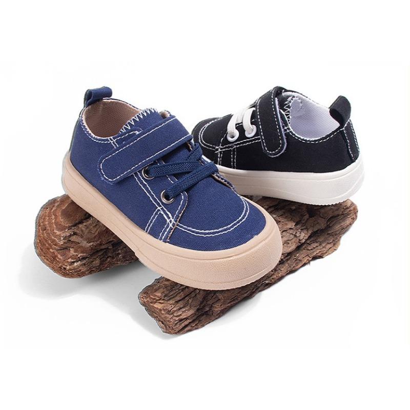 Boys' Canvas Shoes with Soft Soles, Girls' Children's Casual Single Shoes