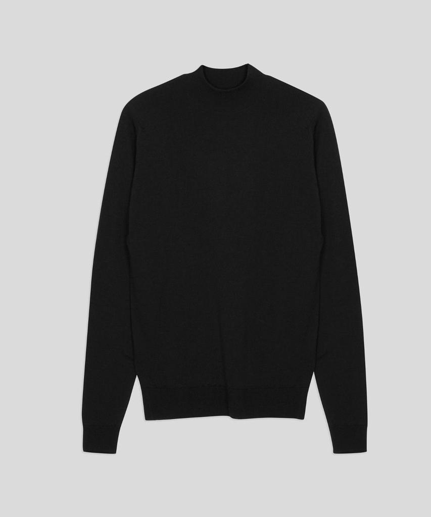 Jonseumedeulli Harcourt Merino Wool Mock Neck Knit Classic 10 Colors (A Type)