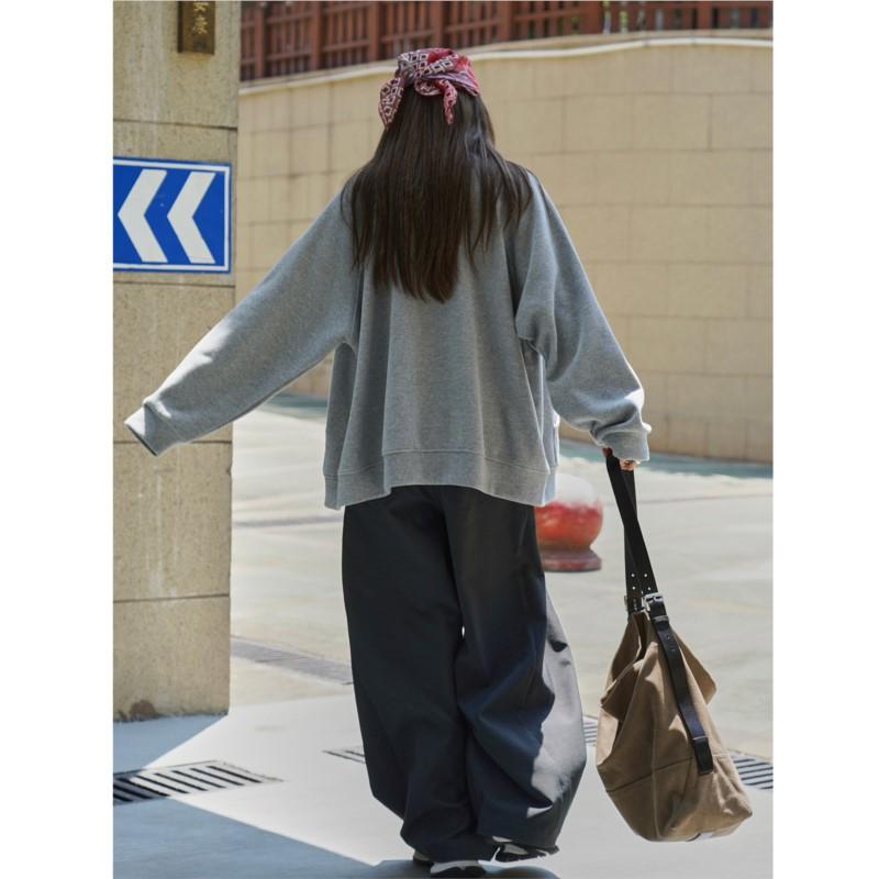 Johnature Autumn Korean Casual Baseball Cardigan Layered Women Jacket Loose Versatile Simple Coats