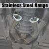Stainless Steel Exhaust Muffler Weld Flange Connection Joint 3-Bolt 2/2.5/3 Inch with Gasket for Automotive Aftermarket